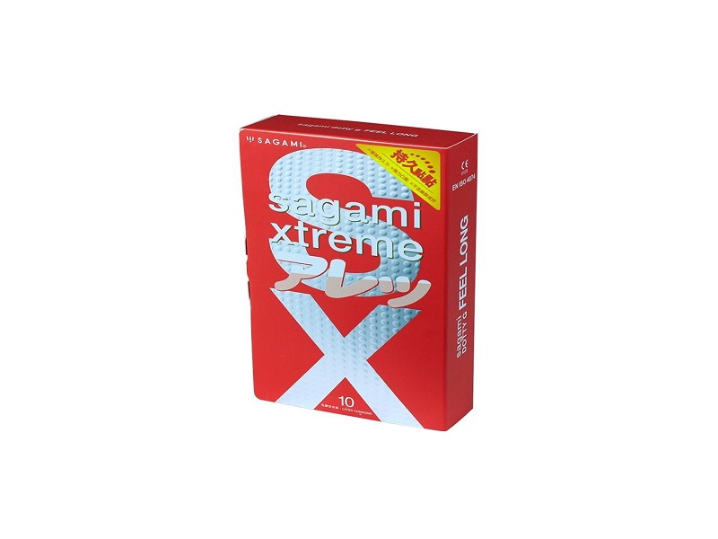 Bao cao su thương hiệu Sagami Xtreme Feel Long