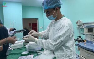 quy trình đốt nhân đệm bằng sóng cao tần